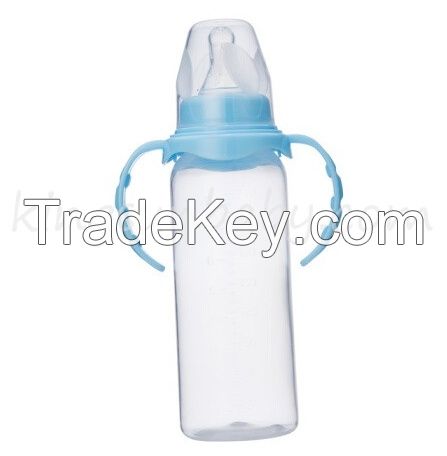 Straight Shape Baby Feding Bottles in Regular Neck , Infant Nursing Bottles 4oz/8oz