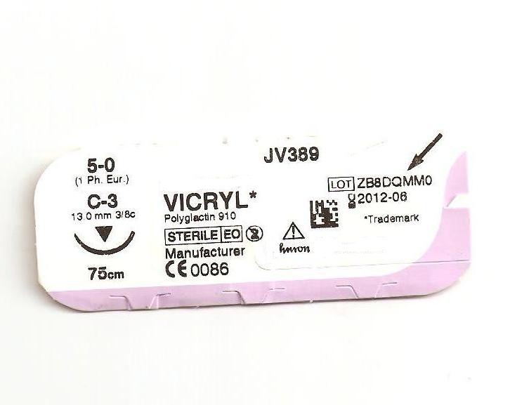 vicryl PGLA 910 suture PGA sutures with needle