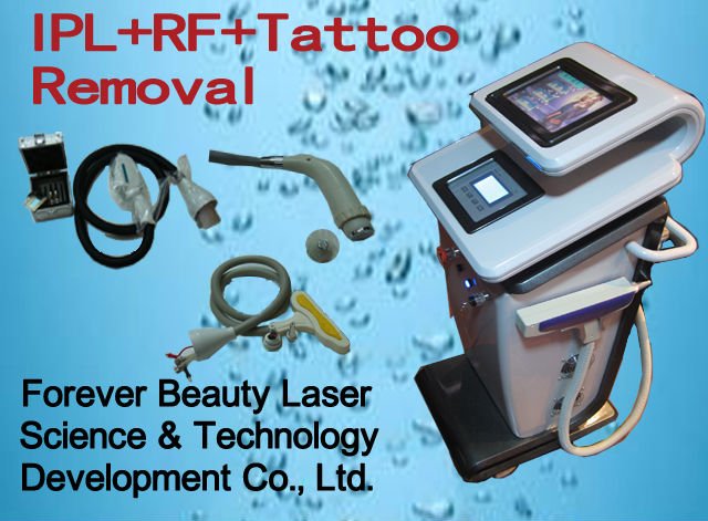 (IPL+RF) E-light+RF+Nd Yag Laser