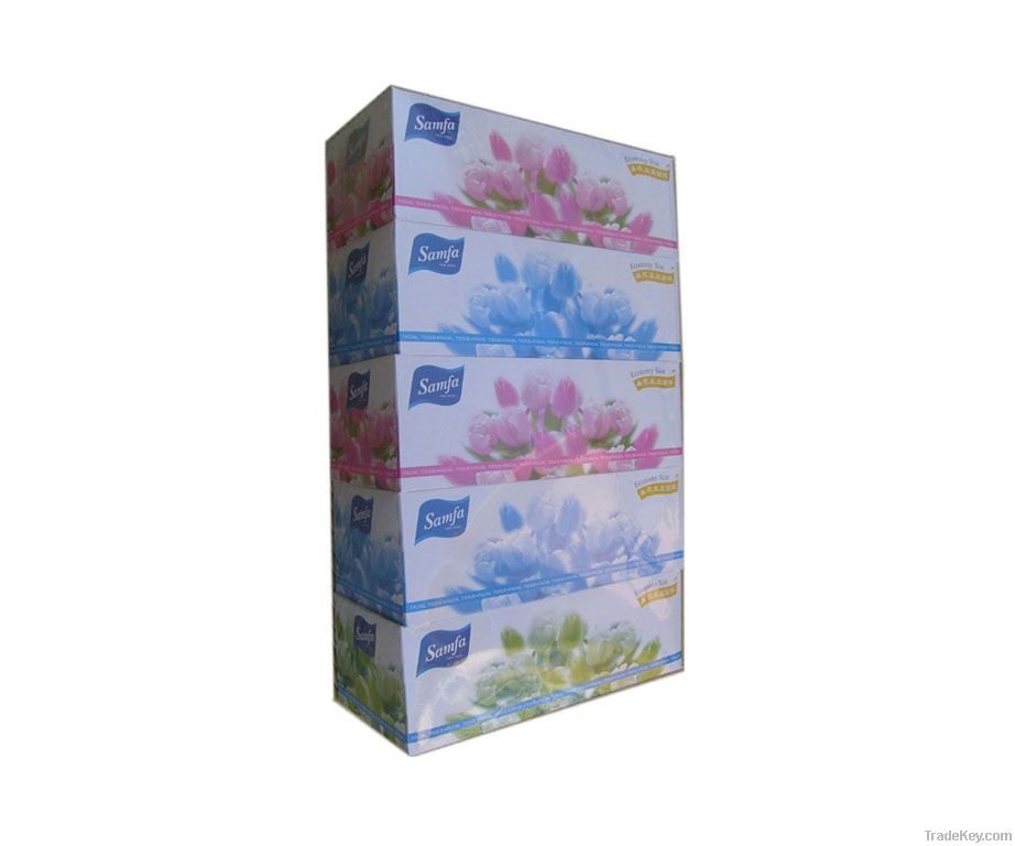 box facial tissue