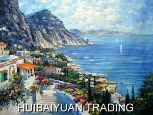 sell oil painting  from China(Mediterranean)
