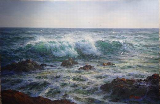 sell oil painting -seascape