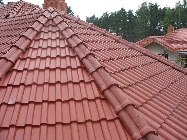 Composite roof tiles