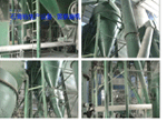 Gypsum powder production line