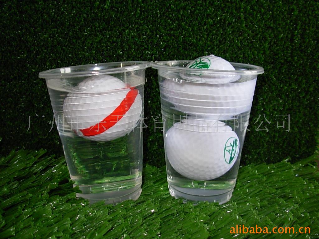 Transparent golf ball