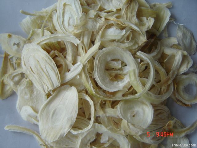 dedydrated/dried onion flakes/slices