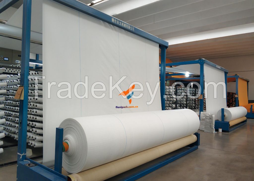 Sell PP/ PE Round Woven Faric for Bulk Bag/Flexitank