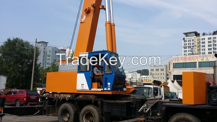 TRUCK CRANE, Crane, used Crane daewoo | cranes.tradekey.com