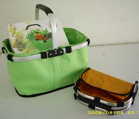 shopping basket/picnic basket/carry basket  after folding