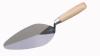 bricklaying trowel with wooden handle