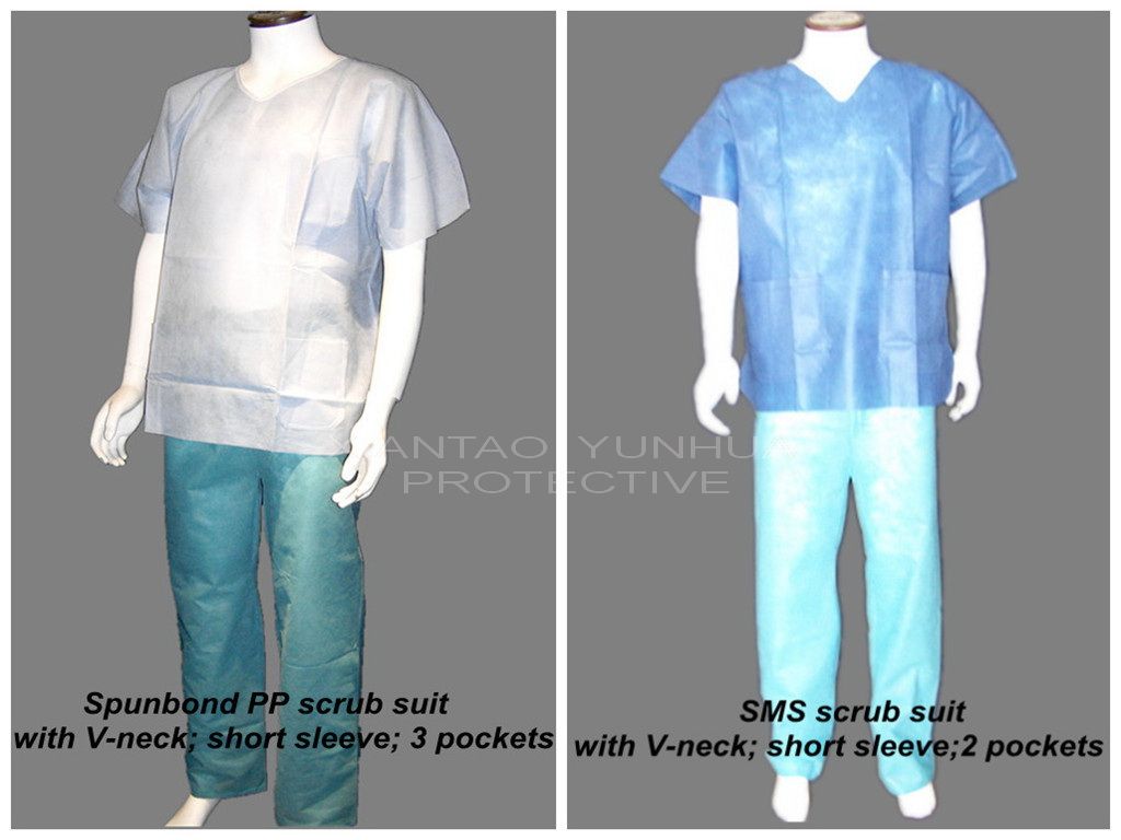 Disposable Scrub Suit