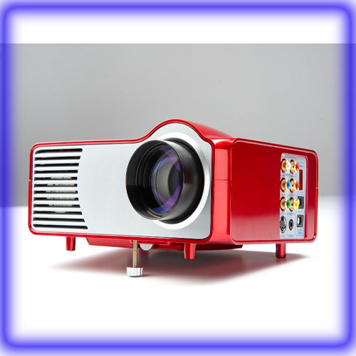 Projector with LED lamp