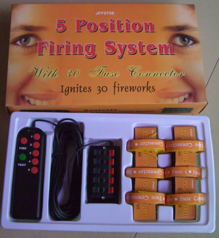 Jumbo Fireworks Factory-5Channel remote firing system