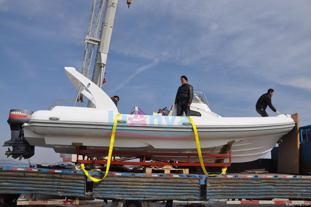 rib boat 8.3m  semi-rigid boat--with CE