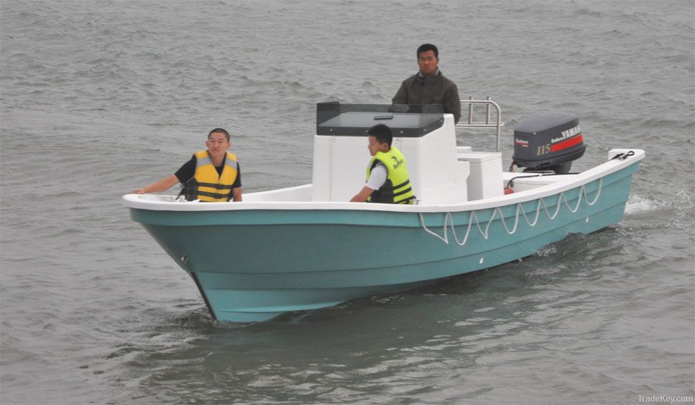 Liya Boat, Fiberglass Fishing Boat 7.6m--with Ce