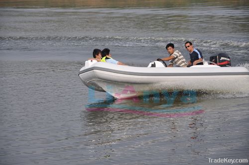 Liya boat, RIB boat 4.3m   semi-rigid boat --with CE