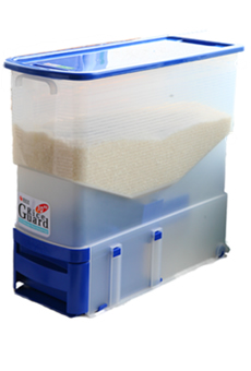 Plastic rice container