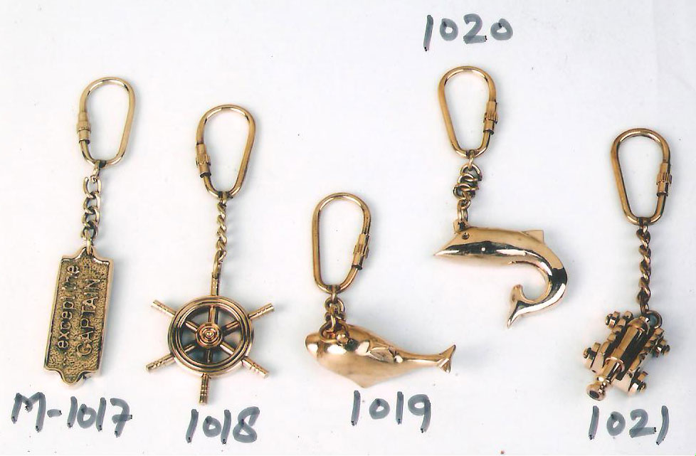 Brass Key Chains