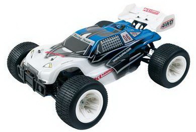 R/C 1/8 scale electric powered 4wd off-road truck