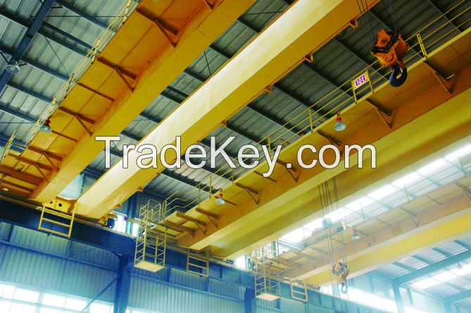 Strong motor driven electric dual-beam crane