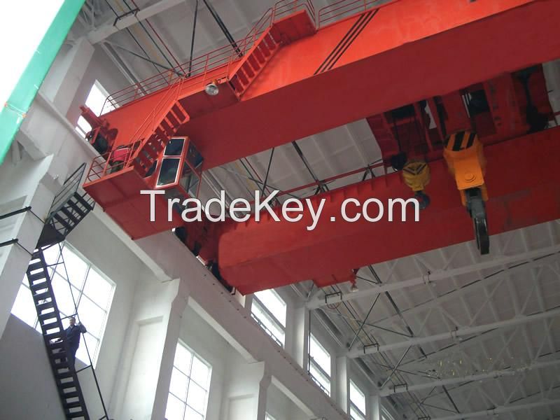 Industry use 120ton electric double girder overhead crane