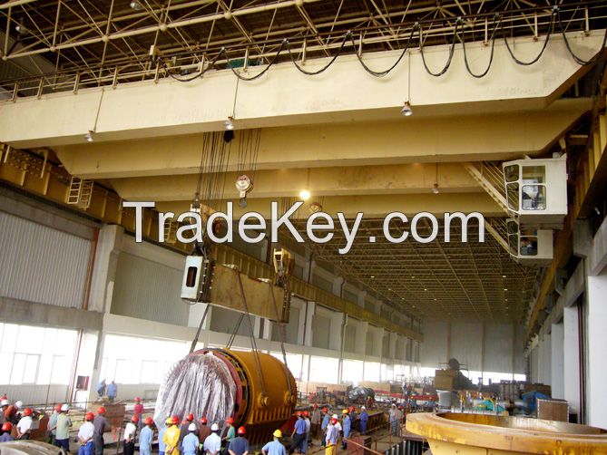 Hot sale double girder 5t remote control overhead cranes