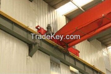 LD type 20t electric single girder underslung overhead cranes price