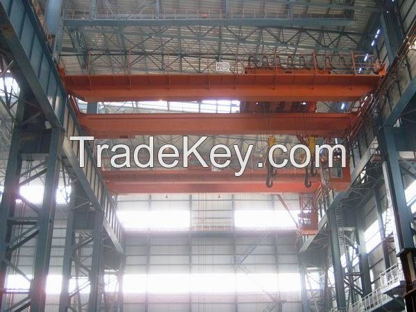 5t QD double girder bridge crane with hook