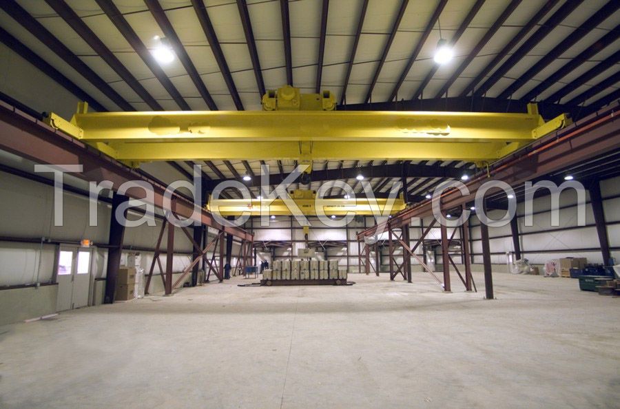 75t QD double girder bridge crane with hook