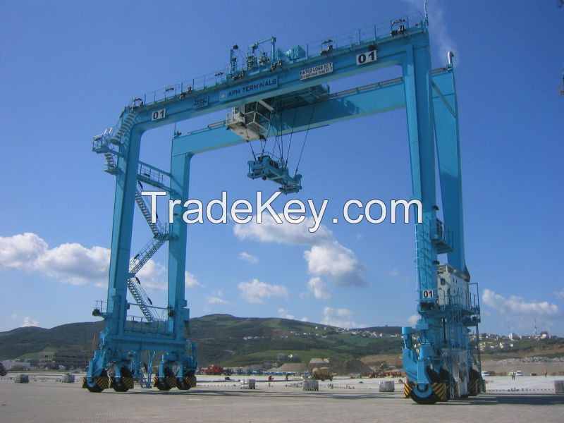 10t rubber tyre gantry crane