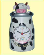 cow action alarm clock