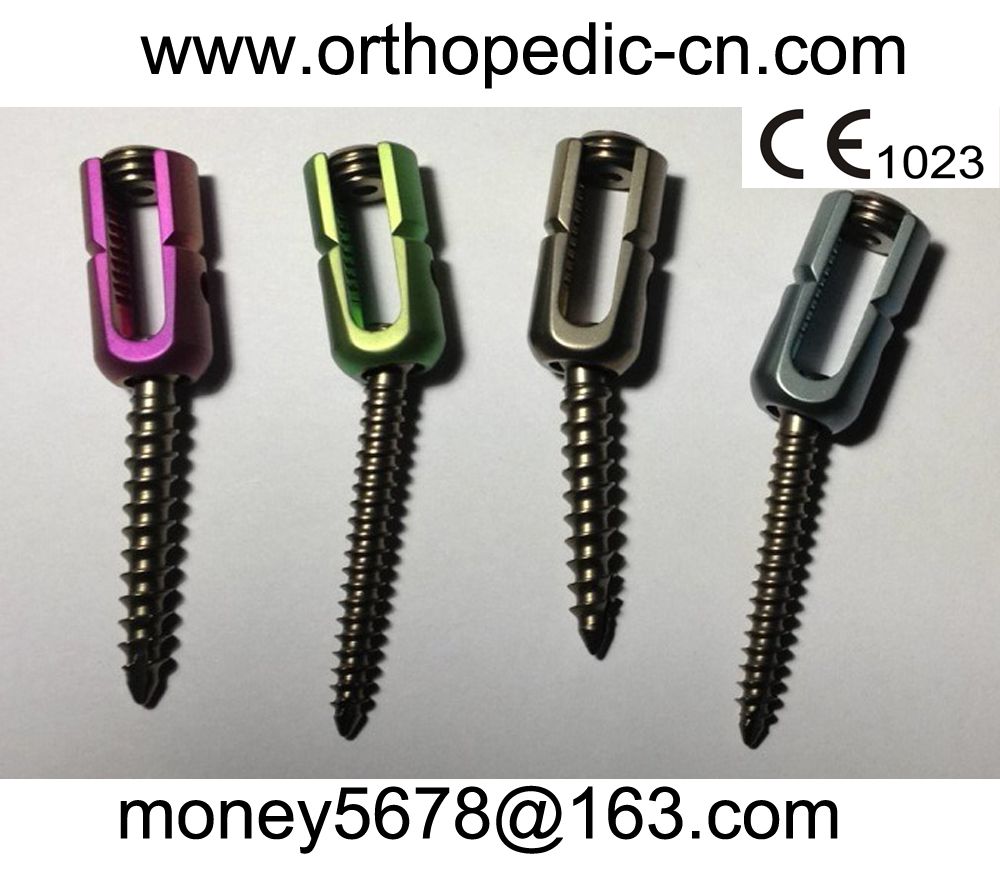 Orthopedic pedicle screw (5.5rod.6.0rod)