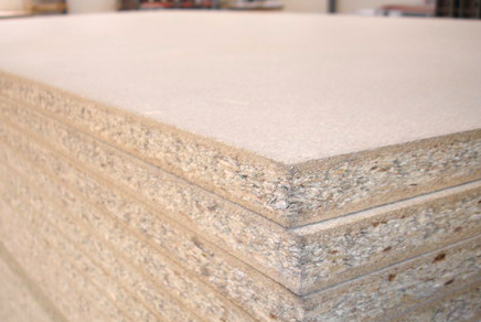 Particle board