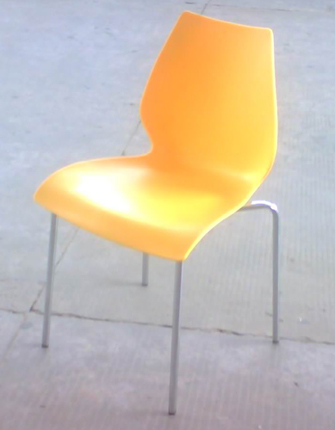 plastic/metal/stackable/dining/indoor chair