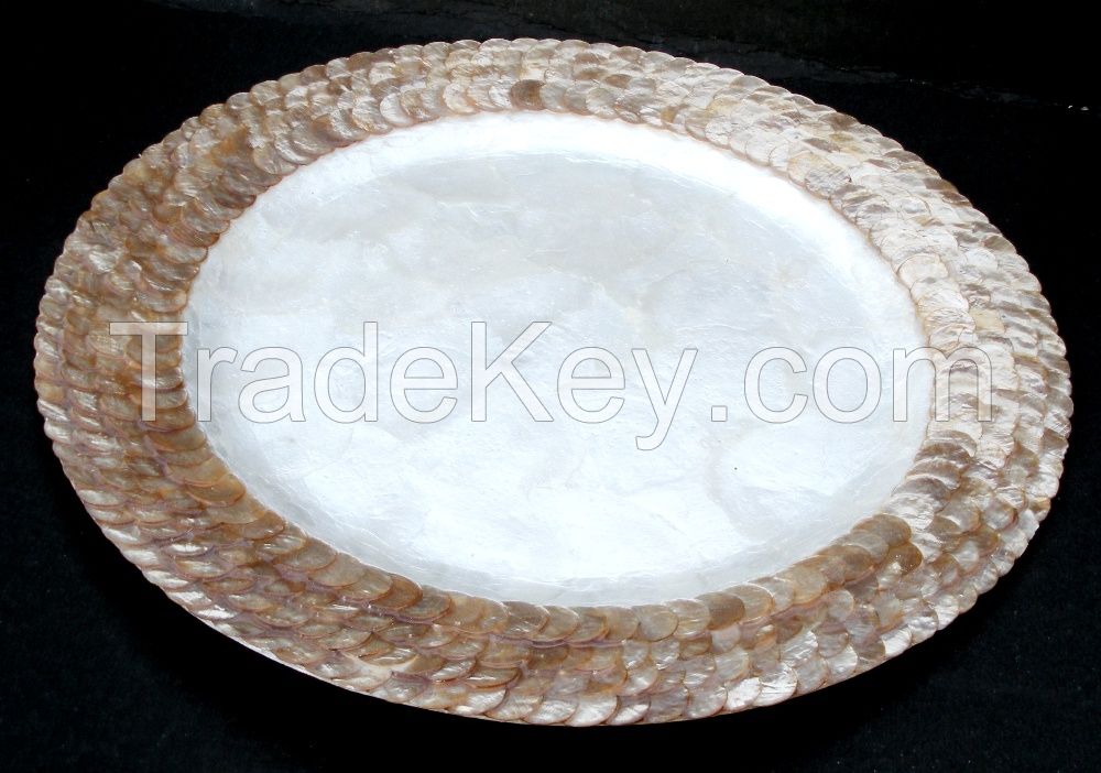 Capiz Tablewares / Homewares Made Of Capiz Shells