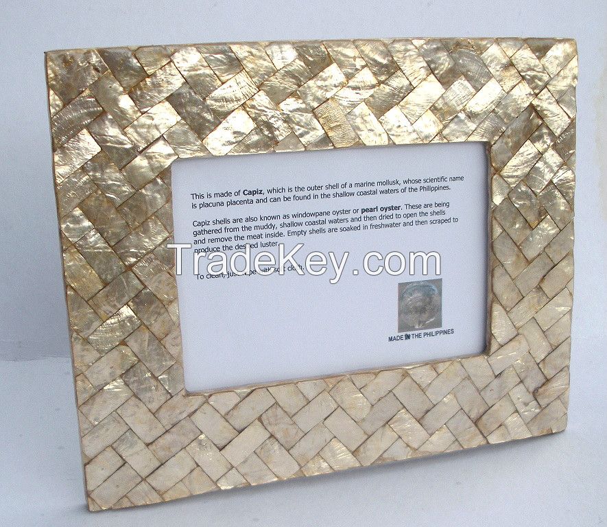 Capiz Frame / Handmade Photo Frames