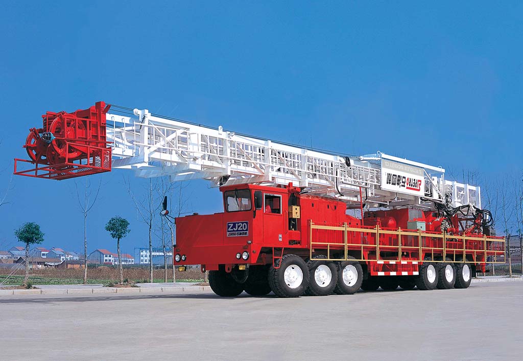 ZJ 20 truck mounted drilling rig