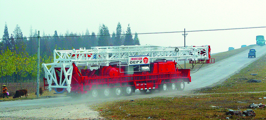 ZJ 30 truck mounted drilling rig