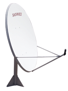120cm Ku band satellite antenna