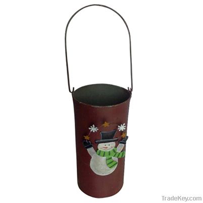 Metal flower pail