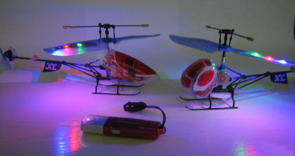 FLASHING HELICOPTER