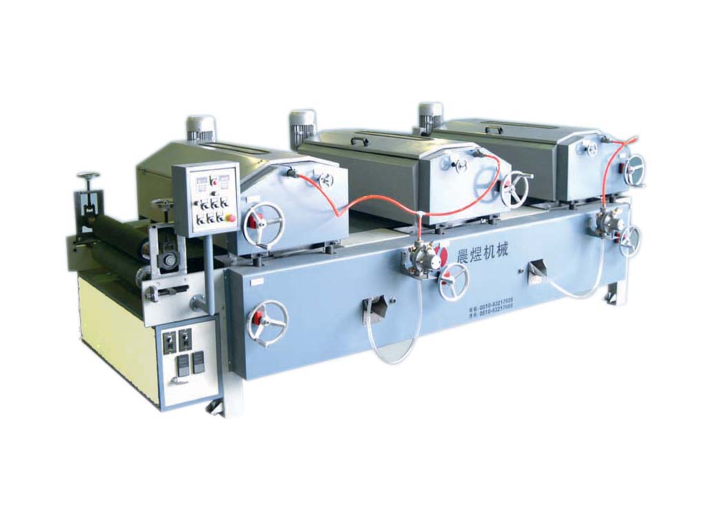 three roller coating machine