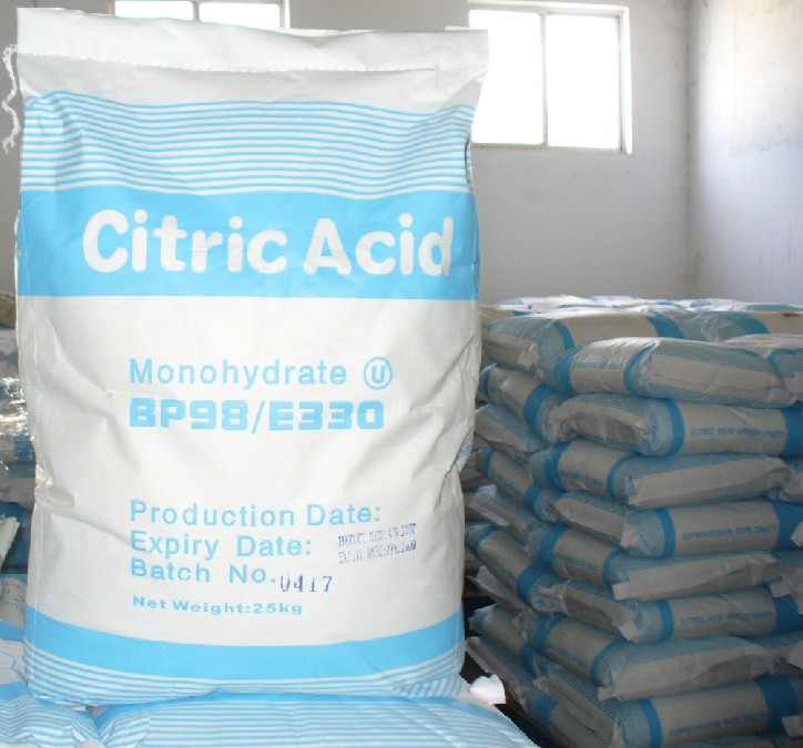 Citric acid monohydrate/anhydrous BP98/USP24/E330