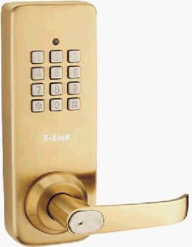 Electronic Coded Door Lock, electronic lock, security lock