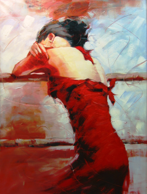 Modern high quality female  oil painting by ToPainting Gallery