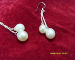 pearl earrings