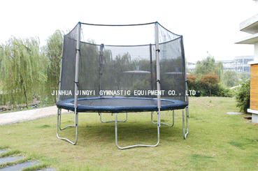 12' spring trampoline