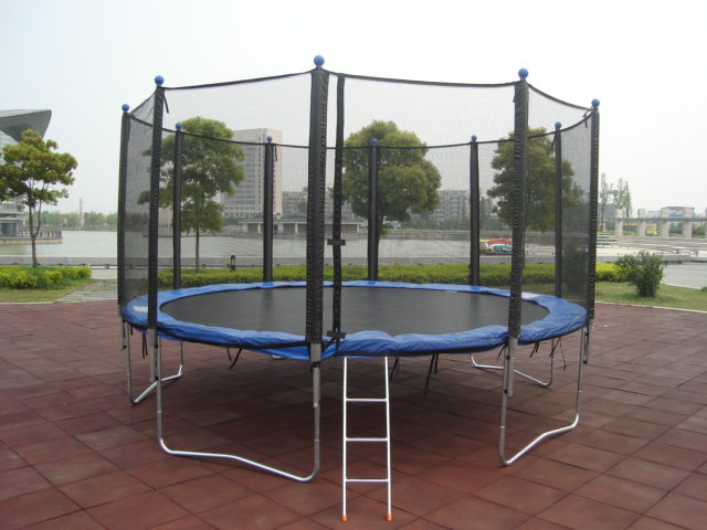 14' spring trampoline