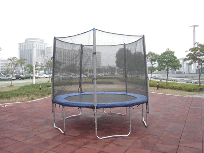 10' combo trampoline