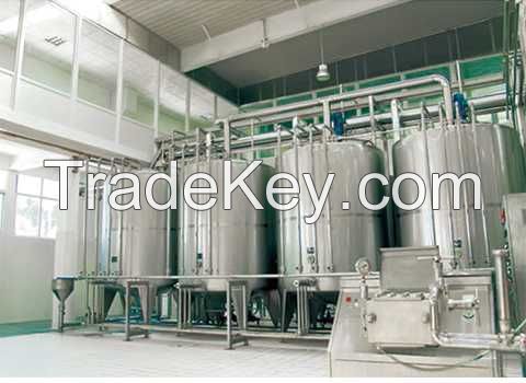 Turnkey Industrial Cream Processing Line/Machine 